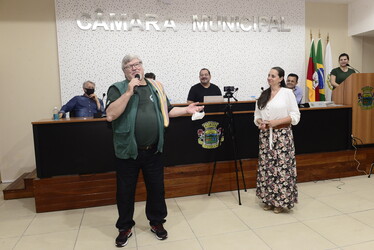 Câmara realiza entrega do Título de Cidadão Ambiental 2021.  